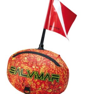 SPHERA Boa Tonda Tessuto ALTA VISIBILITA Bandierina CMAS Alpha